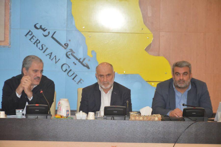 جلسه شورای برنامه ریزی و توسعه استان بوشهر