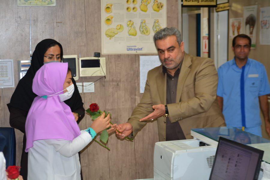 بازدید ریاست سازمان مدیریت وبرنامه ریزی استان بوشهر از بیمارستان قلب بوشهر بمناسبت روز پرستار+تصاویر
